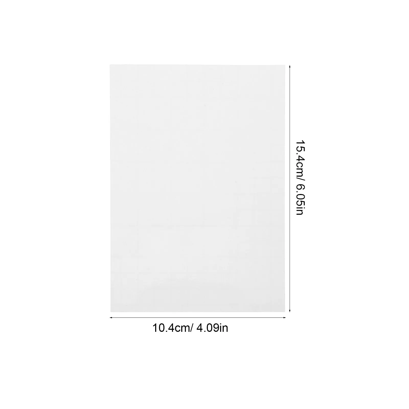 100pcs Self-Adhesive Laminating Sheets for Photos, Documents, Office, School & Home Use – PVC Printable Film
