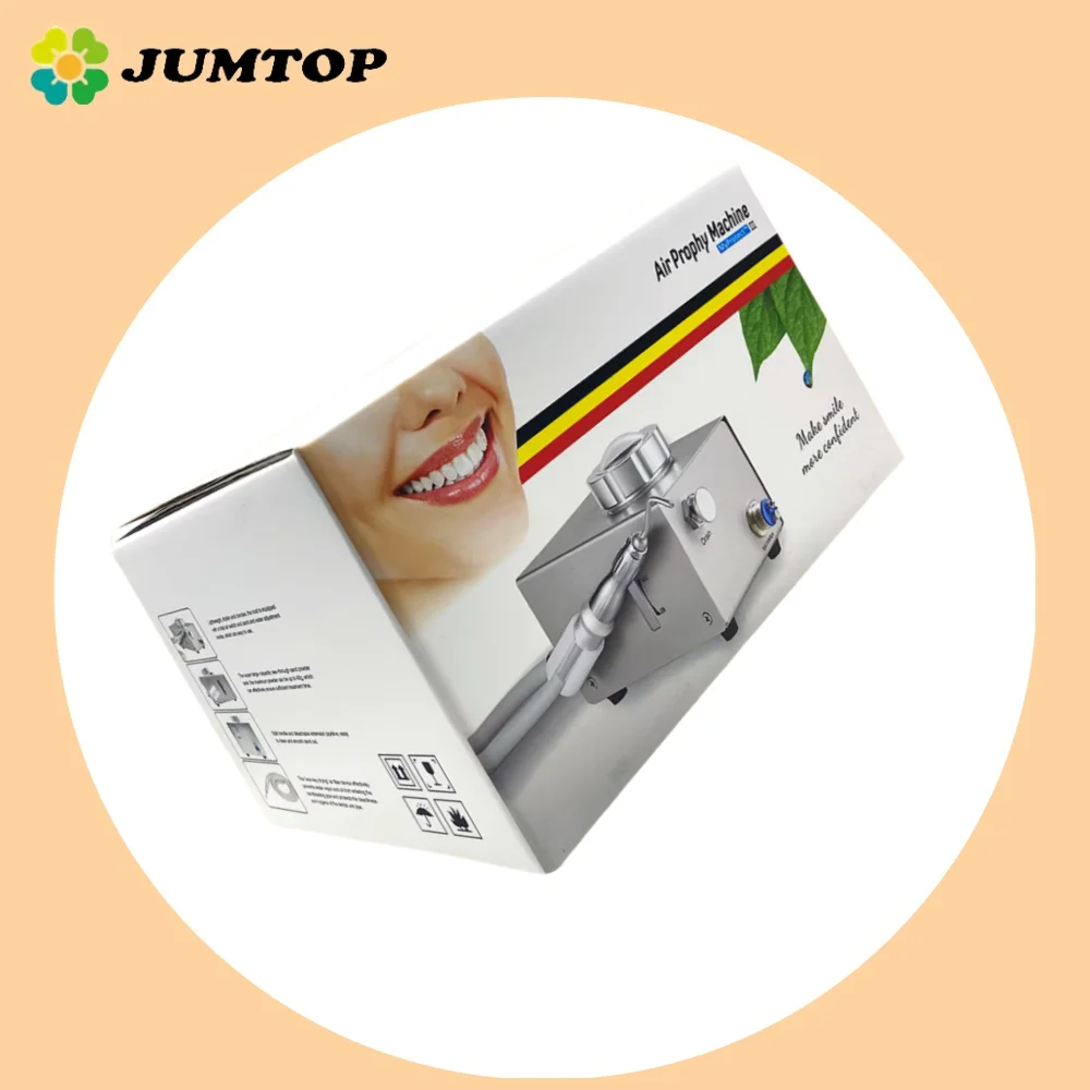 

Dental Air Flow Polisher - Prophy Jet Sandblaster with 2/4 Holes - Aluminum Water Blaster for Oral Hygiene
