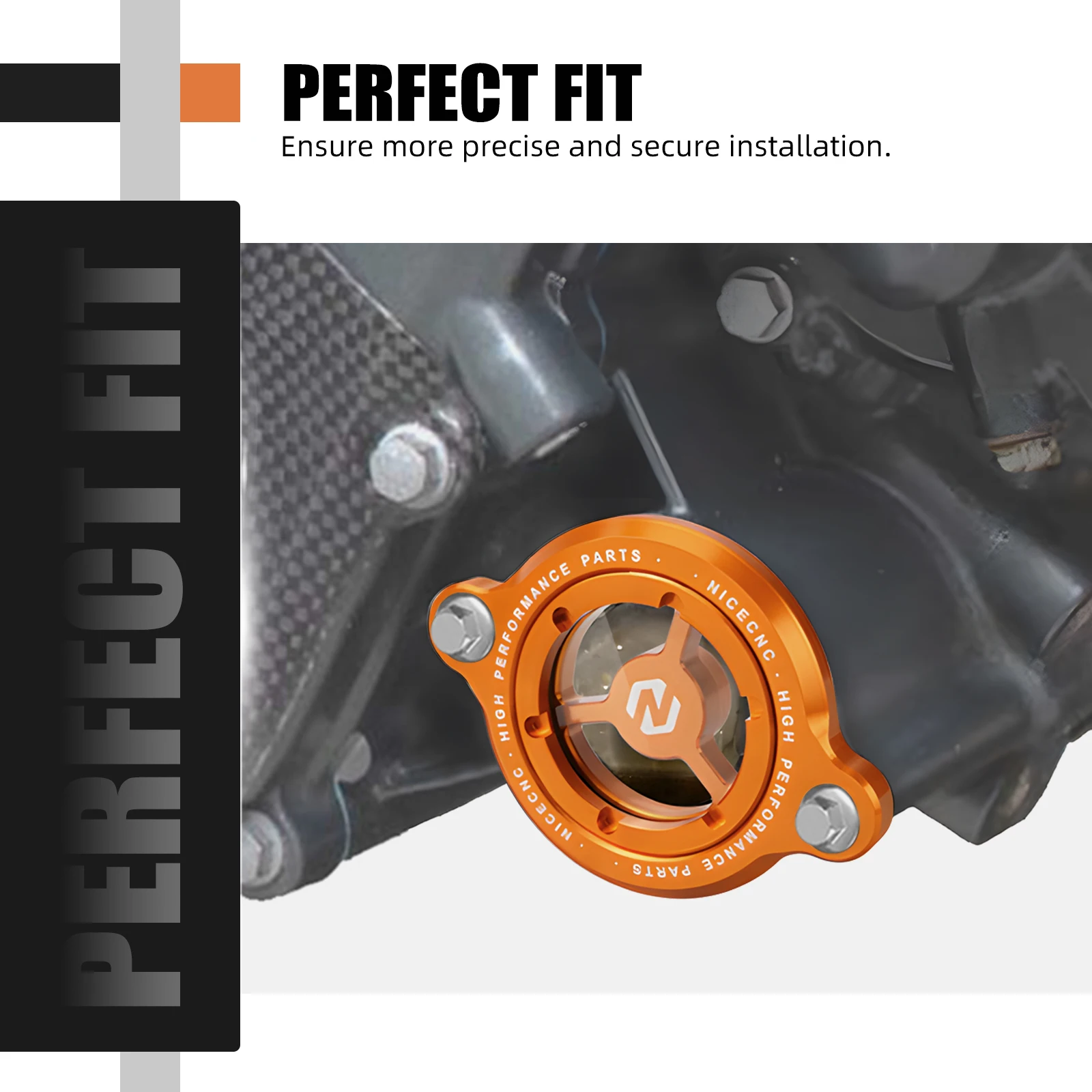 Motorölfilterschutz-Abdeckkappenstopfen für KTM 390 250 Adventure 2021–2023, Duke 125 200 250 390 RC 125 200 390 2017–2023 2022 – Detail 7
