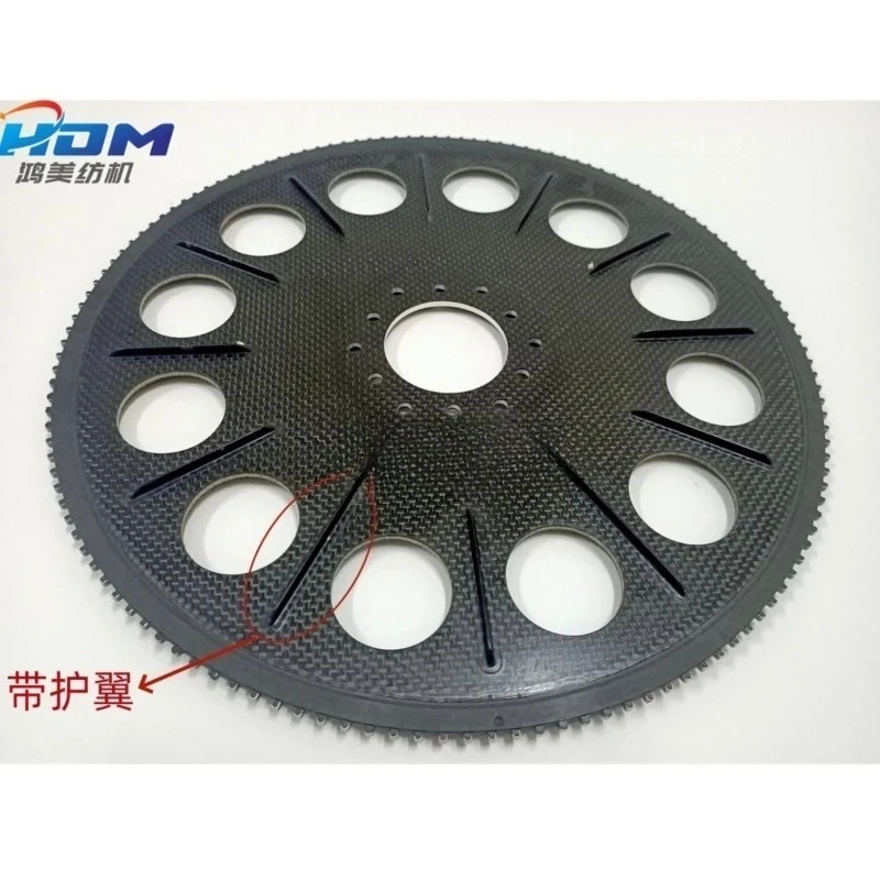 Brand new K88 rapier 136 teeth, carbon fiber LEONARDO ALPHA rapier loom rapier wheel Fanmet textile machine accessories
