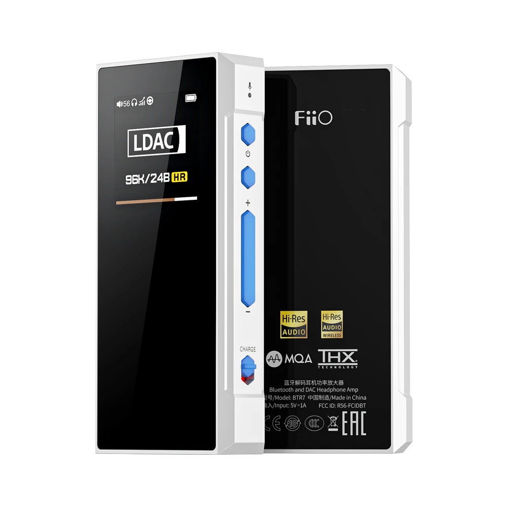 FiiO BTR7 with MQA, USB DAC DSD256, QCC5124 Headphone Bluetooth