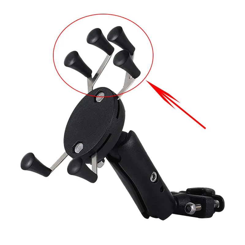 

Универсальные аксессуары для велосипеда и мотоцикла, резиновый силиконовый держатель для телефона X-Grip, подставка, Прямая поставка, держатель для мотоцикла, поддержка