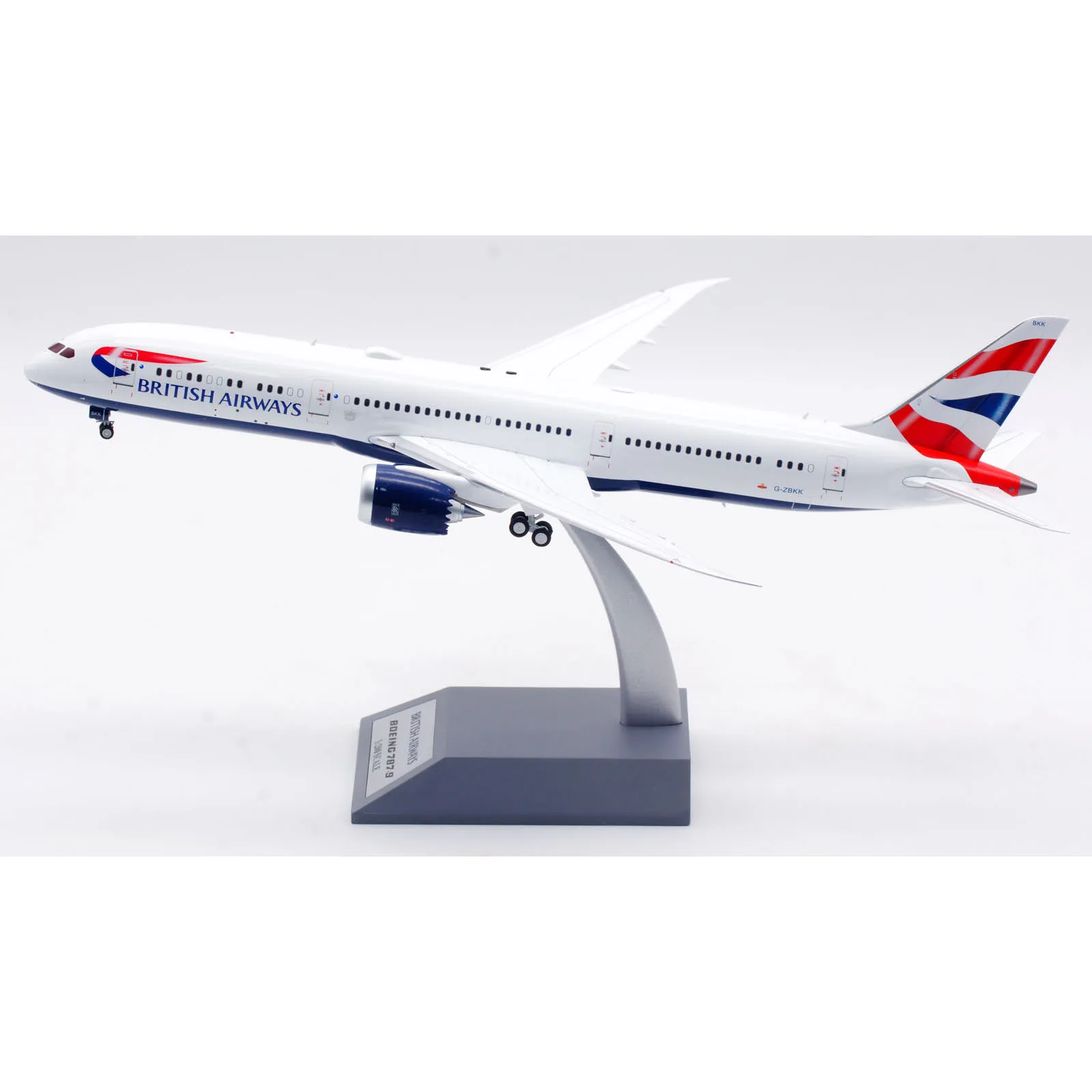 ARDBA67 Alloy Collectible Plane Gift ARD 1:200 BRITISH AIRWAYS Boeing B787-9 Diecast Aircraft Jet Model G-ZBKK & Coin