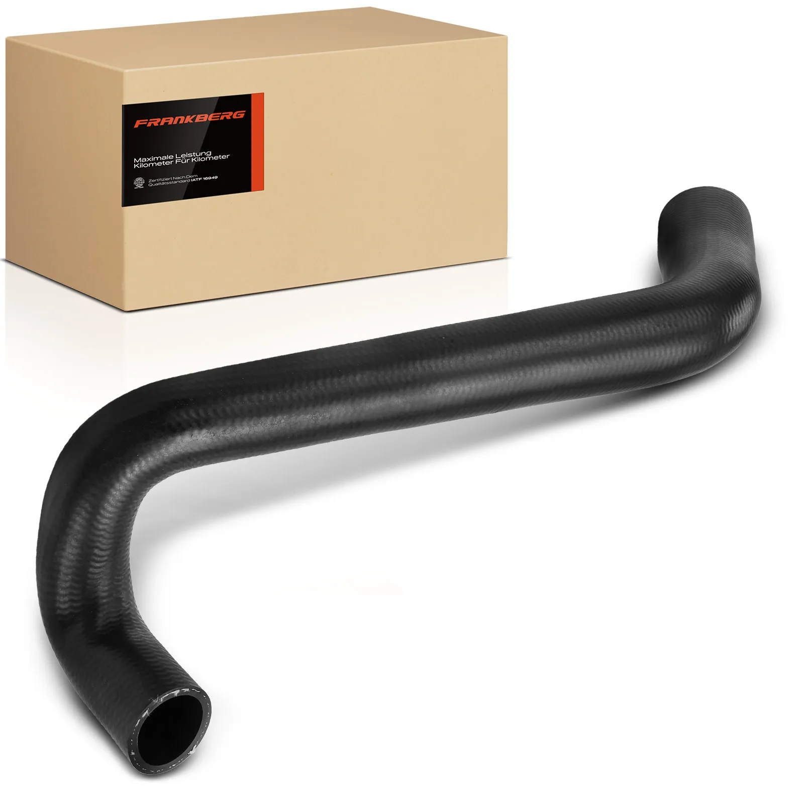 Frankberg 1x Kühlerschlauch Turboschlauch Ladeluftkühler für Alfa Romeo 147 937 156 932 GT 937 1.9L 2000-2010 51735329 51718143