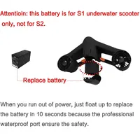 GENEINNO S1 Rechargeable Lithium-ion Battery for S1 /S1 Plus Underwater Scooter, Capacity 140Wh