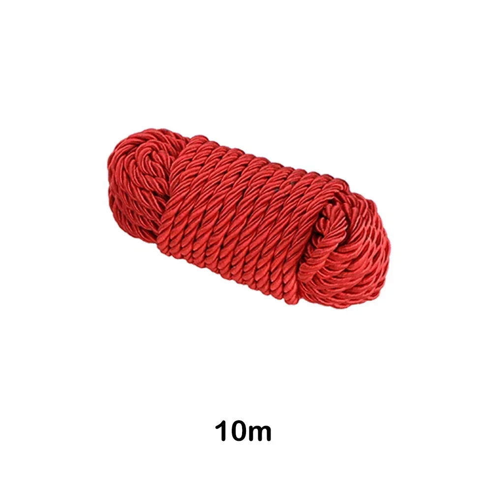 10M Miękki jedwab Bondage Rope Bdsm Restraint Slave Roleplay Sex Toys Kit Couples Adult Game Product Erotic Fetish Harness Toys