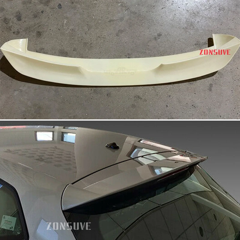 For Seat Ibiza Mk5 5-Door 2018 2019 2020 2021 Year Roof Spoiler Body Kit Rear Wing Accessories Not Fit 3-Door