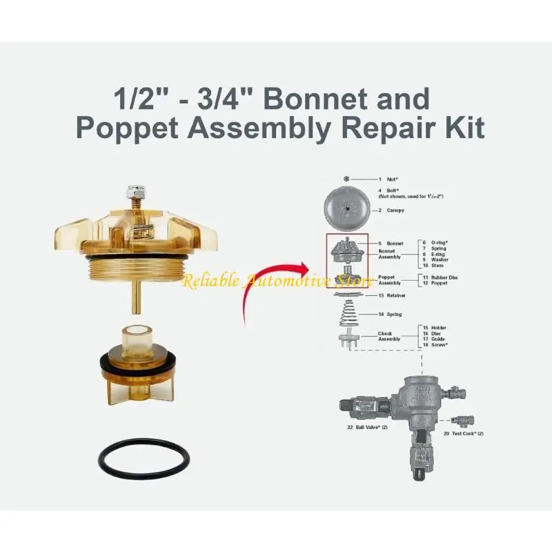 

M68B 3/4" Комплект Bonnet & для 765-050.