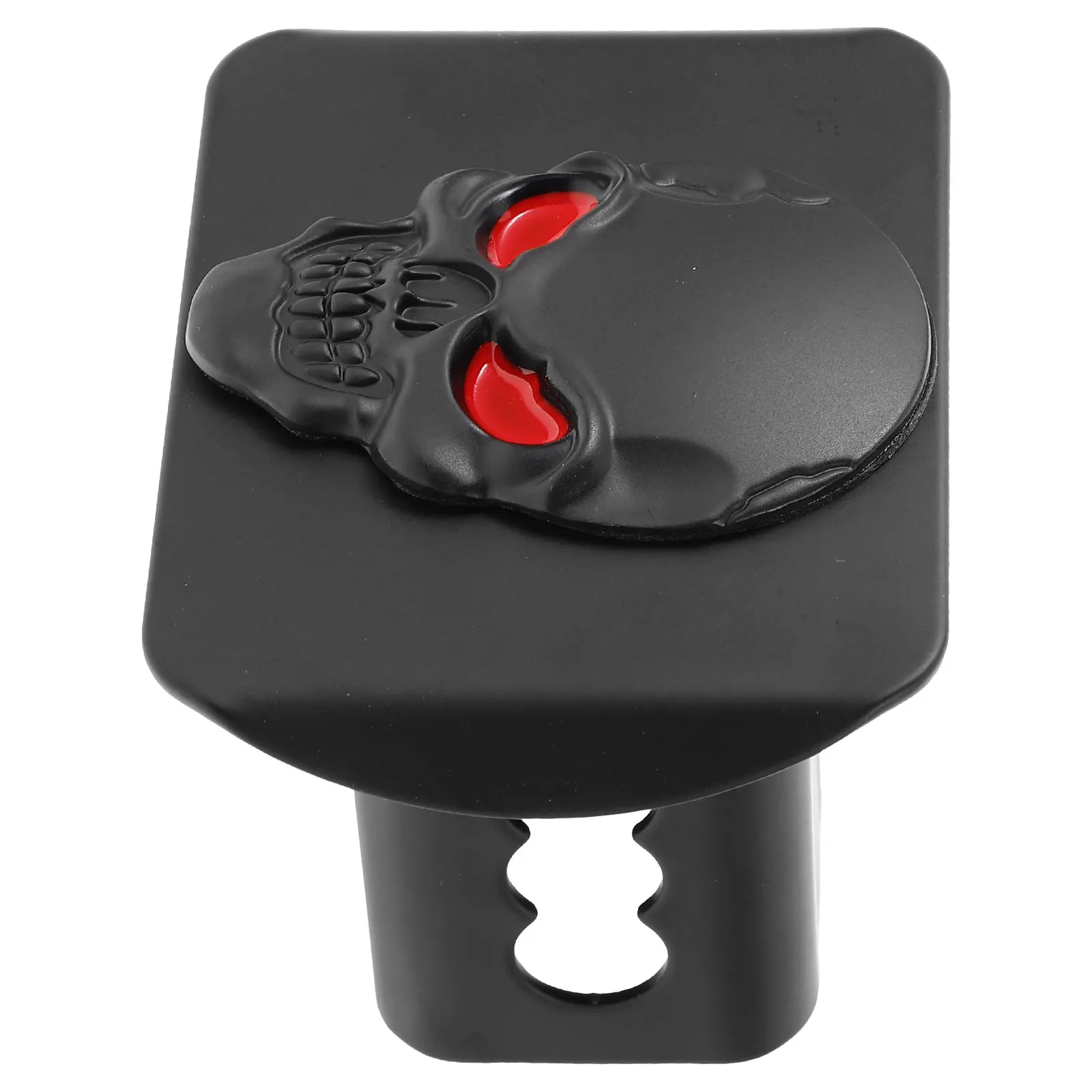 

Skullhead Trailer Cover Metal Hitch Covers Receiver Towing Plug Accessories Car SUV Truck Unique Design Durability Longevity