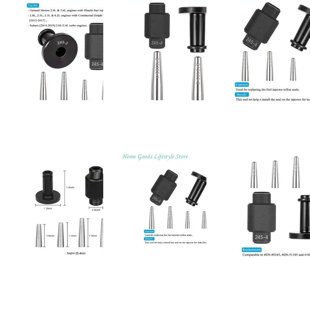 

E74E GM245 Injector Seals Tools Fits for #en-49245 En-51105 and #18683AA0