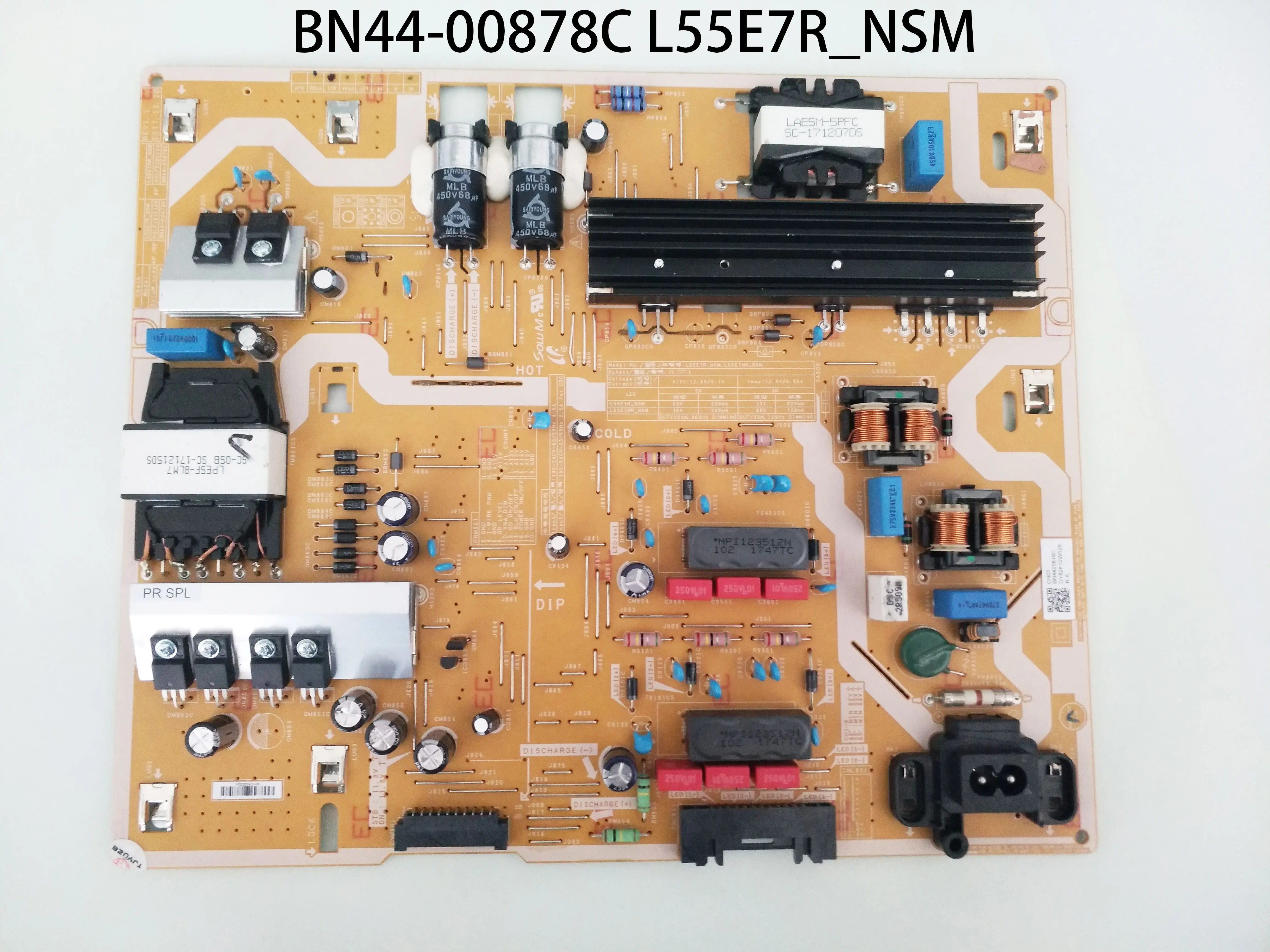 

New Original BN44-00878C L55E7R_NSM Power Supply Board For UA55NU7100J UN55NU8000T UN49NU8000F QN55Q65FNFXZA UE55NU8070T