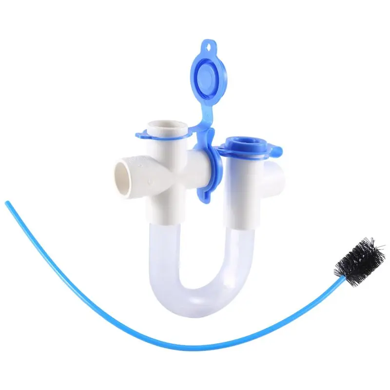 Y42A-2Set 3/4 Inch Standard Condensate Trap PVC U Trap For HVAC Systems, Air Conditioner, Effectively Drains Condensate