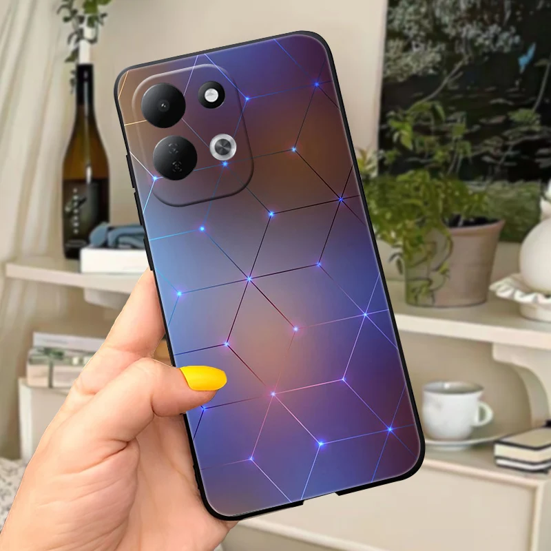 Case For Xiaomi Redmi 17 4G 5G Silicone Luxury Printed Cute Soft TPU Bumper For Redmi17 Phone Back Cover Shockproof Funda Coque