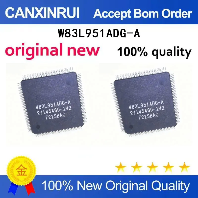 

(5-100 Pieces) Brand new original W83L951ADG-A QFP