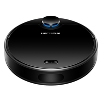 LIECTROUX Top Robot Vacuum  ZK901 Smart Lidar Mopping Robot for pet hair