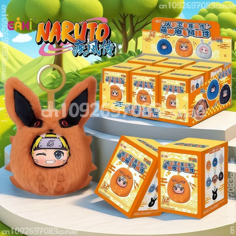 

In Stock Genuine EAKI Naruto Shippuden Meng Dudu vinyl plush blind box anime character ‌Hatake Kakashi Uchiha Itachi Toys Gifts