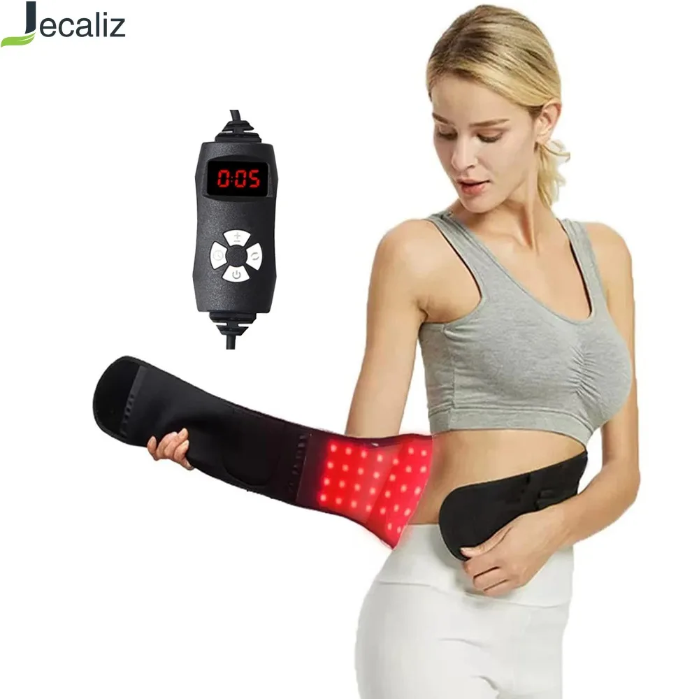 

Red&Infrared Light Flexible Wearable Deep Band with Timer for Back Shoulders Lumbar Abdomen Thigh Joints Muscles Fatigue Relief