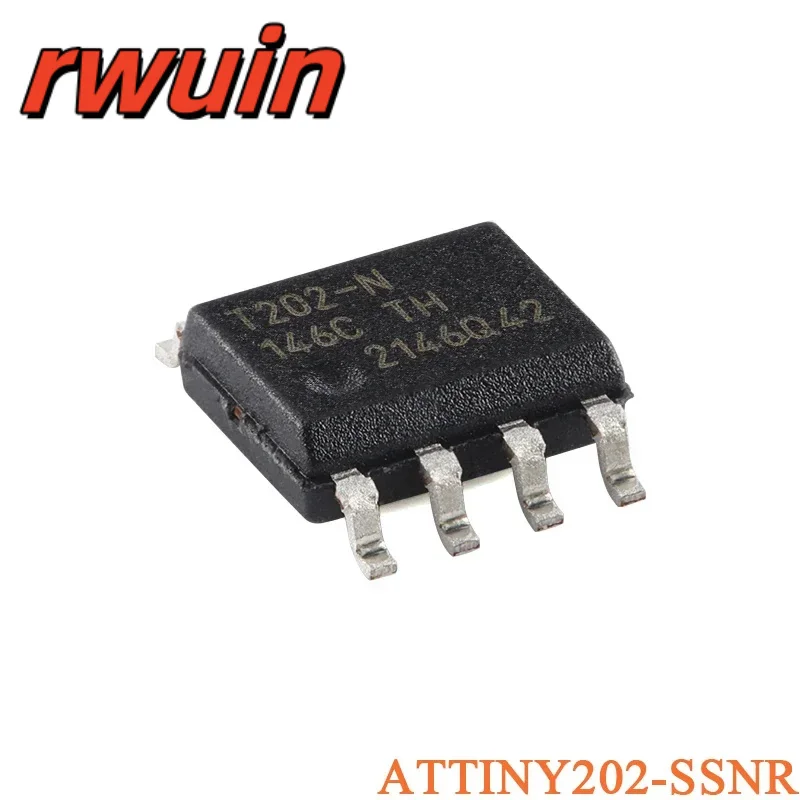 10pcs/1pc ATTINY202-SSNR SOIC-8 TinyAVR 0 Series Microcontroller Chip ATTINY202 ATMEGA4809-AFR TQFP-48 MegaAVR