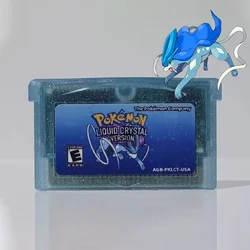 Игровой картридж GBA, 16-битная карта игровой консоли Pokemon, жидкокристаллический корпус высокого качества, США 3. 300512   Версия