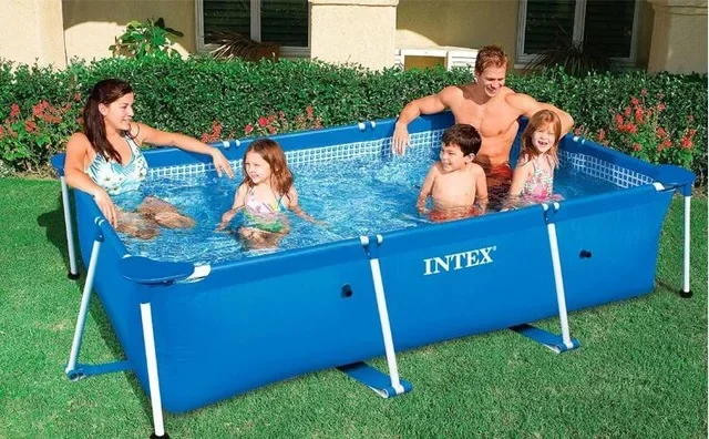 Intex 28272 large above ground swimming pool for adults outdoor gardens with wholesale price