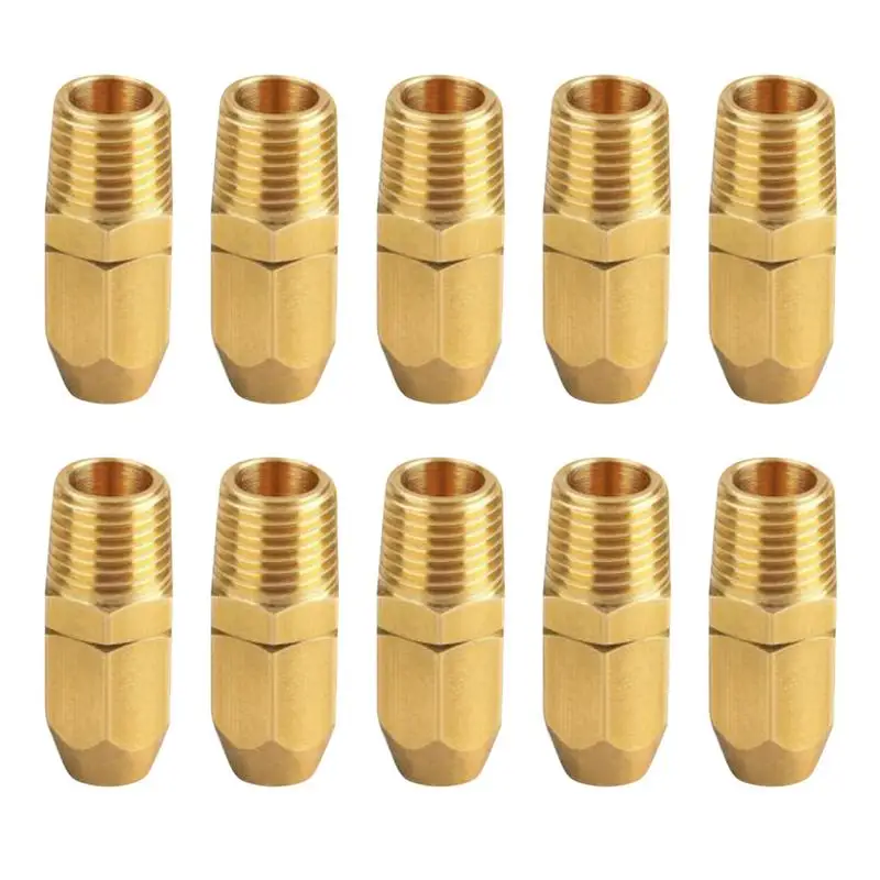

Solid Brass Quick Connect Set Water Pipe Connector Garden Hose No-Leak Gardening Hose Connection Fitting Home Accessories