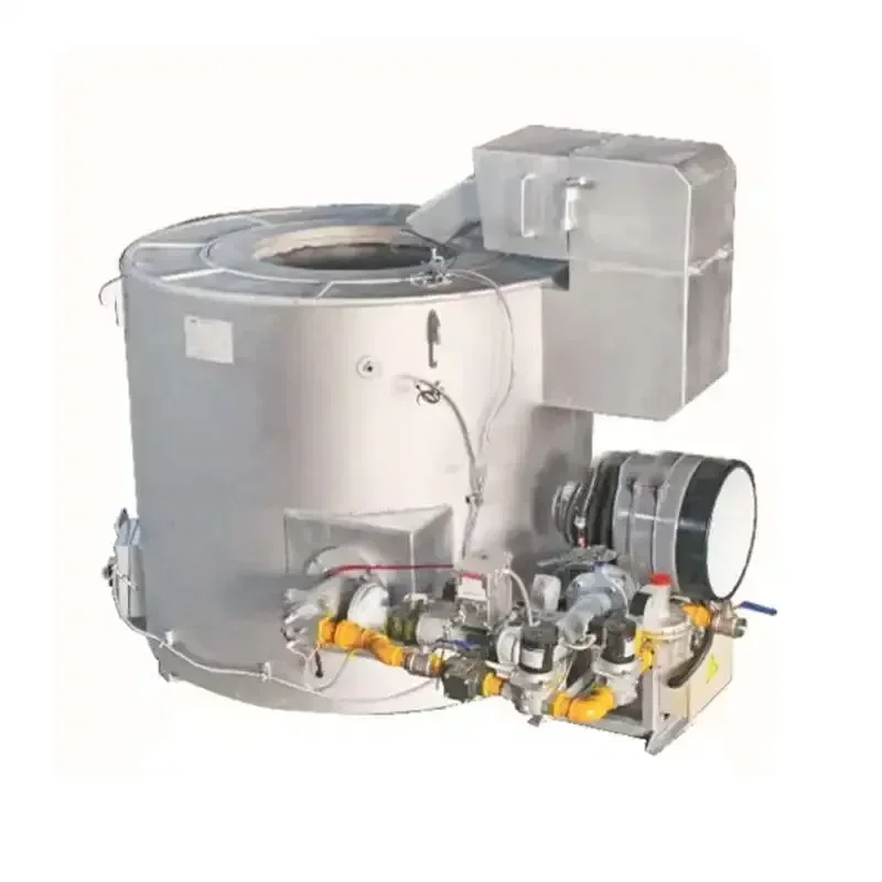 Factory Wholesale Burner Crucible Melting Furnace For Aluminum Alloy Die Casting Hine Oil Fired Furnace