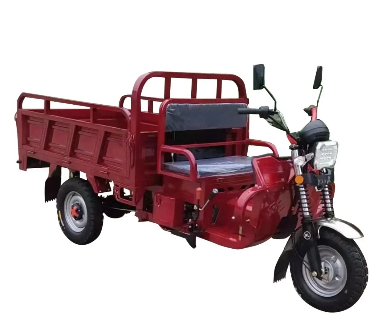 Tricycle cargo pour adulte, moteur 110cc, 200cc, scooter