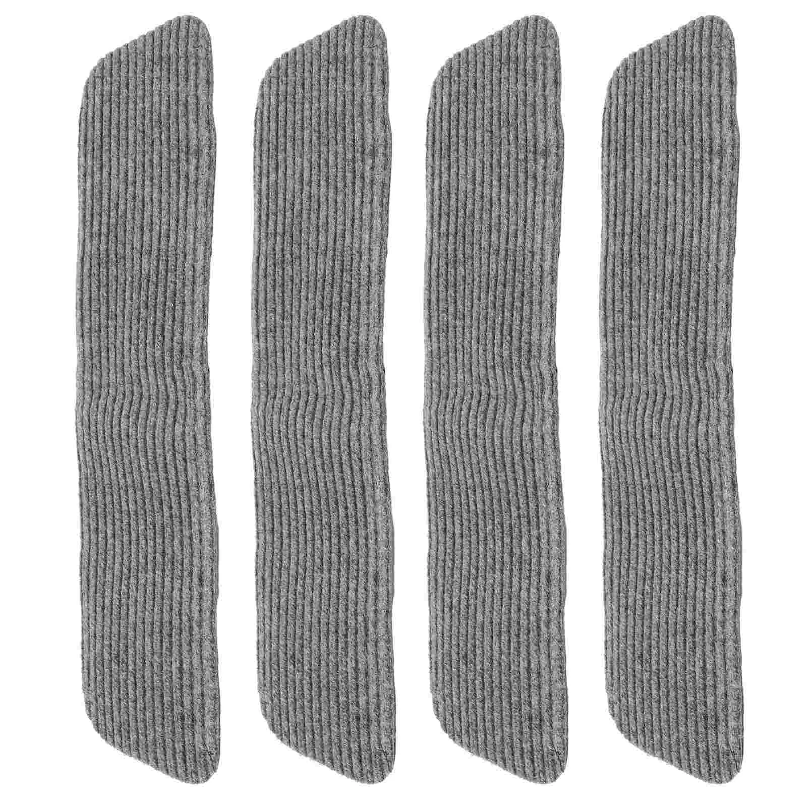 4 Pcs Tread Cover Stairs Area Rugs Rv Step Covers Treads Travel Trailer Steps for Polyester Camper Replacement Cushions