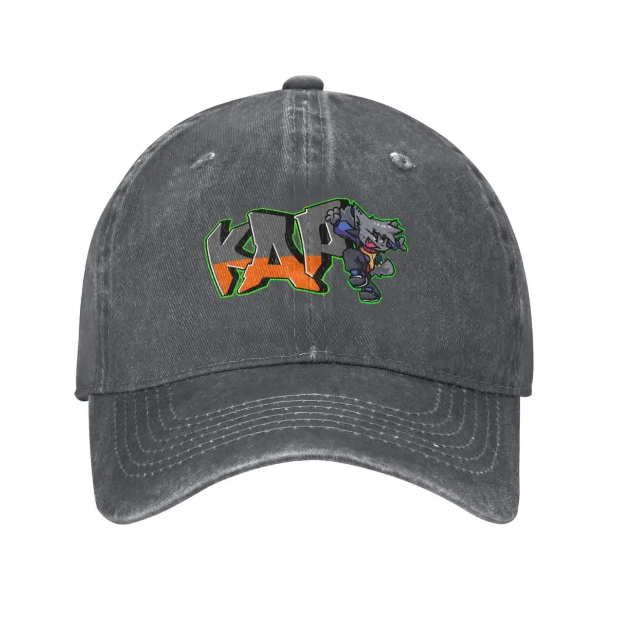 

KAPI FNF graffiti design Baseball Cap Hip Hop custom caps Sun Cap Designer Man Women's