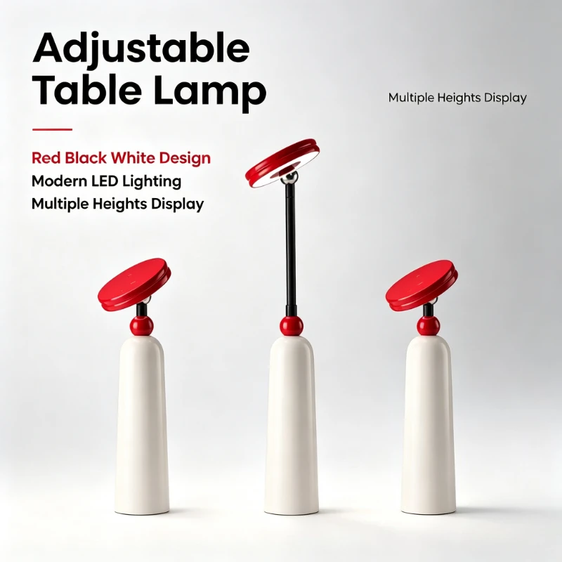 Creative Telescopic Led Floor Lamps Nordic Modern Living Room Decor Light Fixture Bedroom Beside Lamps Rechargeable Dimmable