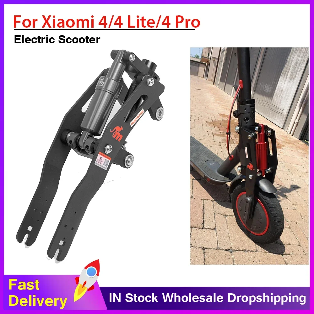 

Monorim M0 V4.0 Front Tube Shock Absorption Front Fork for Xiaomi 4/4 Llte/4 Pro Electric Scooter Front Suspension Kit Modifted