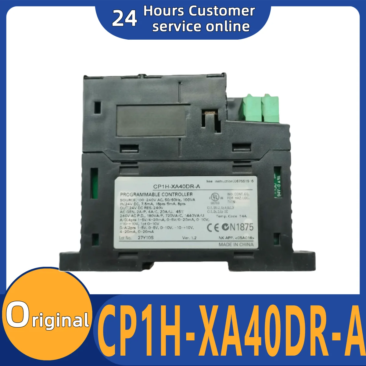 

Brand new original module CP1H-XA40DR-A