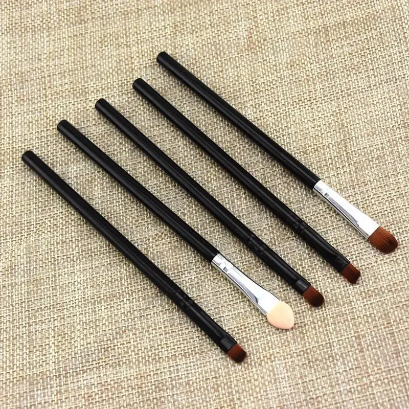 Set di pennelli per trucco da 3/5 pezzi, polvere cosmetica, ombretto, fondotinta, fard, miscelazione, pennello per trucco di bellezza