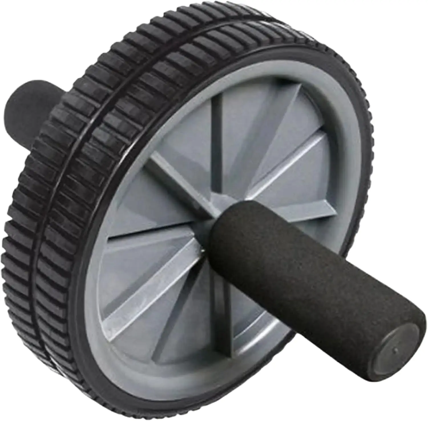 Core Fitness Wheel - Ab Roller Wheel for Core Workout, Abdominal Strength Training - Abs Workout Equipment with Easy-Glide Wheel