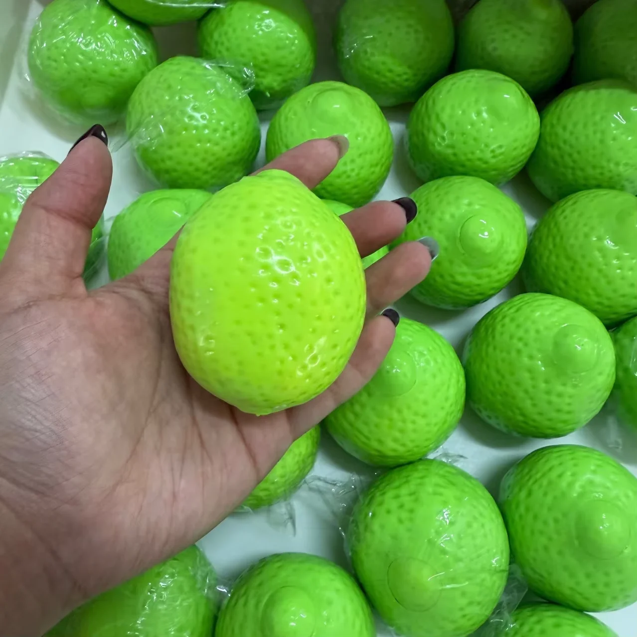 Food-Shaped Stress Ball Pineapple Bun Squishy Toy Moldable Bounce Squeeze Ball ASMR Sensory Anti Stress Fidget Toys Squeeze Toy view 5