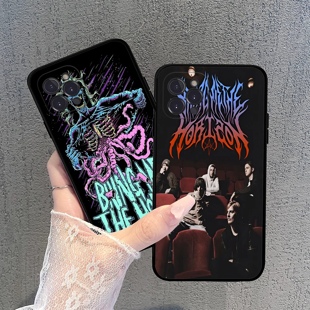 BMTH B-Bring Me The H-Horizons Phone Case For IPhone 16 15 14 11 12 13 Mini Pro XS Max Cover 6 7 8 Plus X Funda Shell