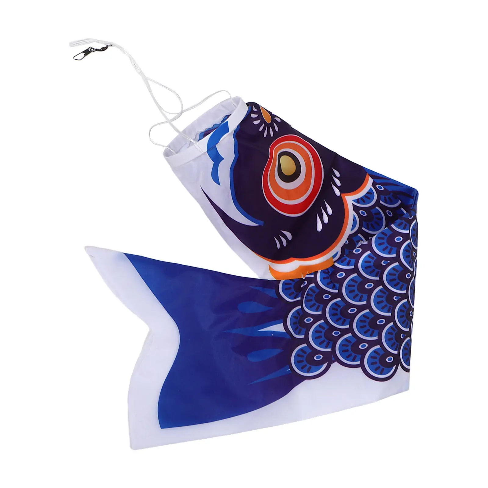 Japanese Carp Flag Windsock Koinobori Fish Streamer 39 Inch Outdoor Garden Flag Hanging Fish Decoration Festival Wind Sock
