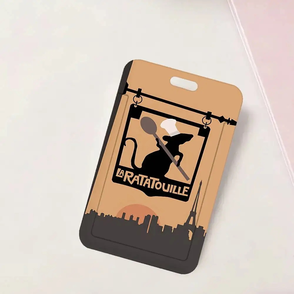 Film R-Ratatouille Kartenhalter mit Umhängeband, Anhänger, Türausweishalter, Schlüsselanhänger, Arbeitsausweishülle, Geschenk – Detail 8