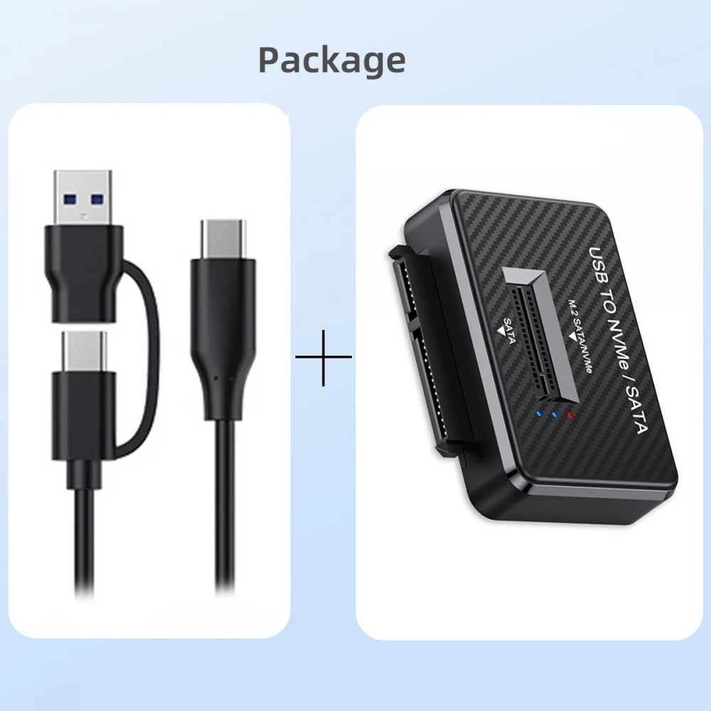 m2-sata-ssdアダプター-usb-30-usb-c-type-c-to-デュアル-nvme-m-key-sata-25インチ-ssd-ドッキング-垂直型-外付け-pcbaケース-エンクロージャ