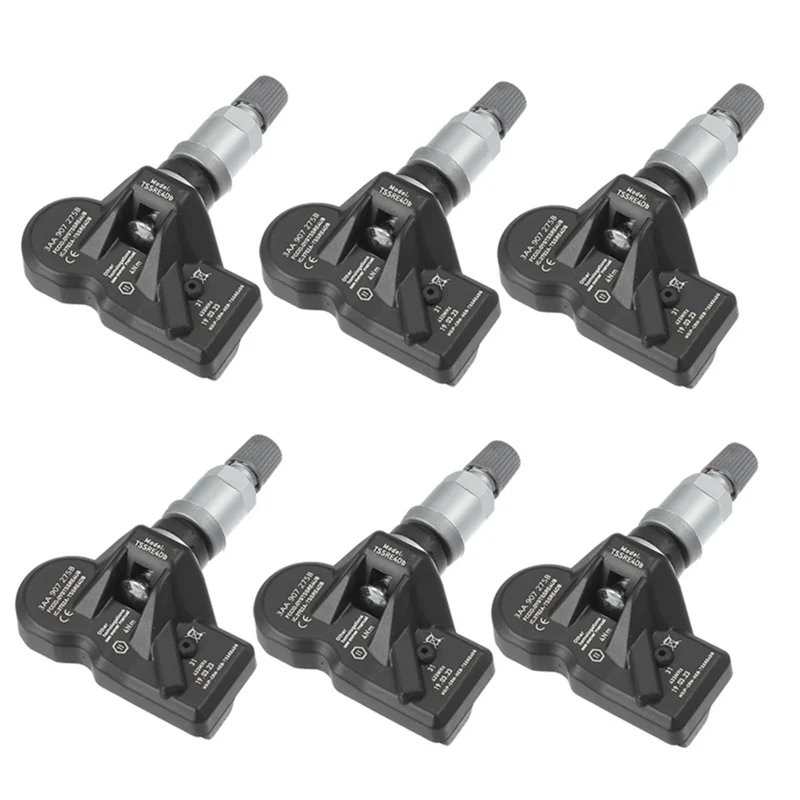 

ABXN-автомобильные датчики давления в шинах TPMS, набор из 6 предметов-для VW CC 2011-2017, Passat, Tiguan 3AA907275D 3AA907275B 433 МГц, давление в шинах Mon