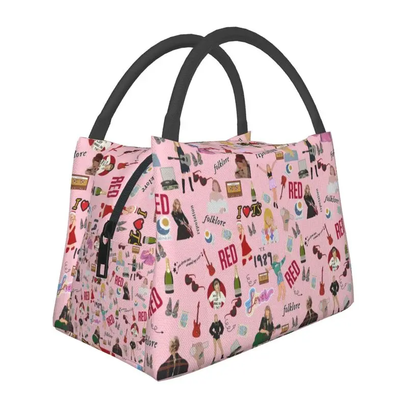 

Taylors American Singer Swifts изолированная сумка для обеда для женщин портативный термохолодильник ланч-бокс для офиса, пикника, путешествий