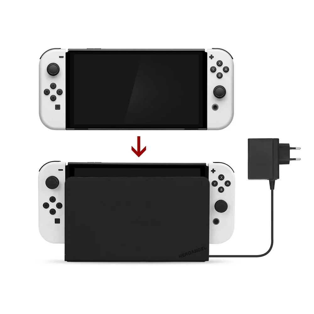 NEUE Begrenzte Version TV Dock für Nintend Schalter OLED Lade Dock HDMI-Kompatibel TV Dock Ladestation Stehen dock