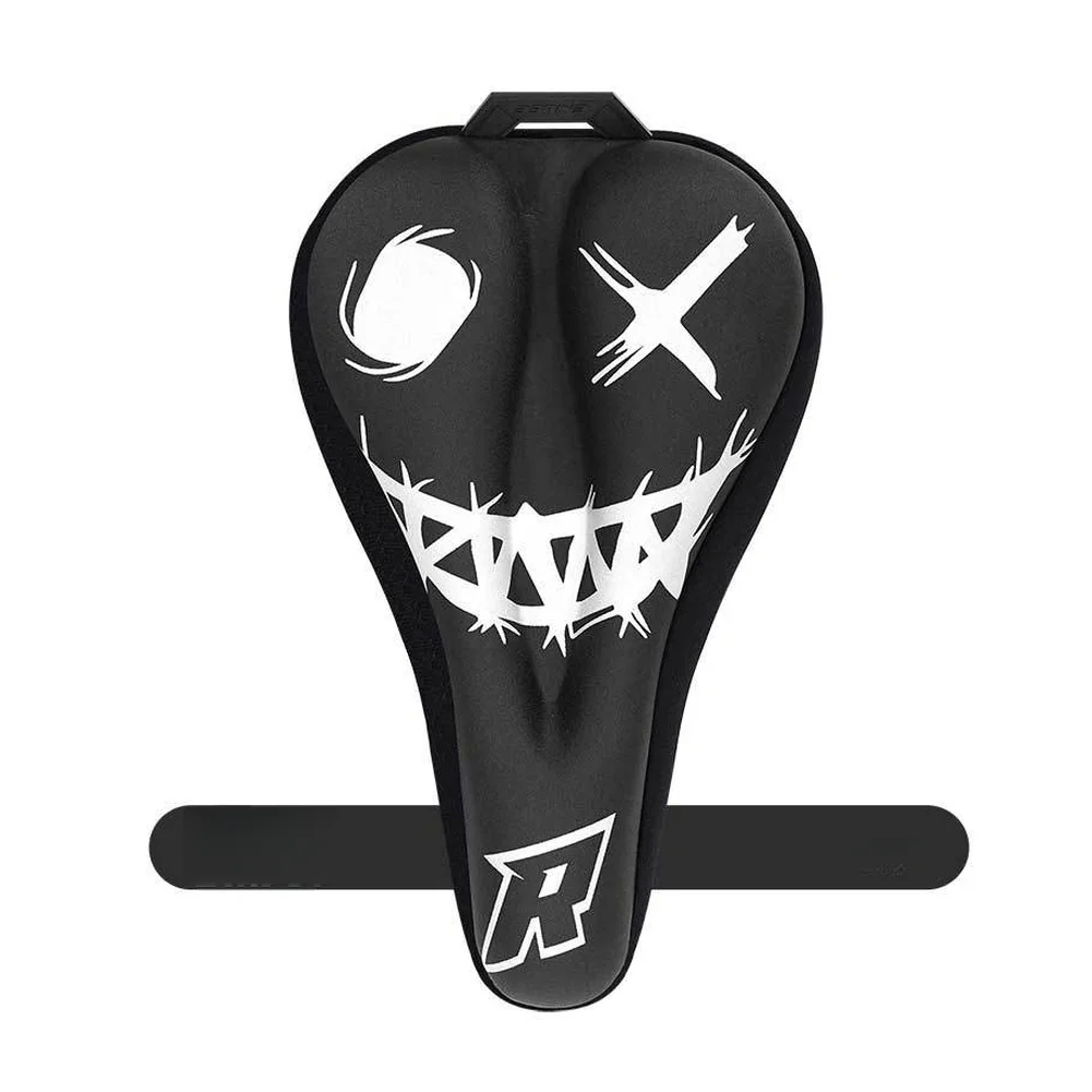 1x غطاء سرج الدراجة دراجة في الهواء الطلق امتصاص الصدمات مبطن غطاء مقعد رحلة أجزاء الدراجات الغبار واقية وسادة حامي #3