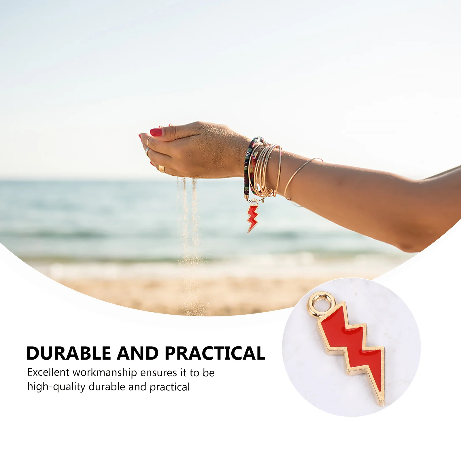 

50Pcs Alloy Pendant Charms Creative DIY Jewelry Making Supplies Necklace Bracelet Earring Decorations