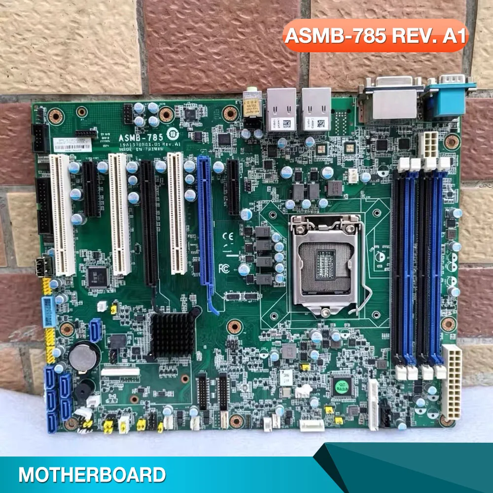 ASMB-785 REV. A1 Dual Network Port Industrial Control Board