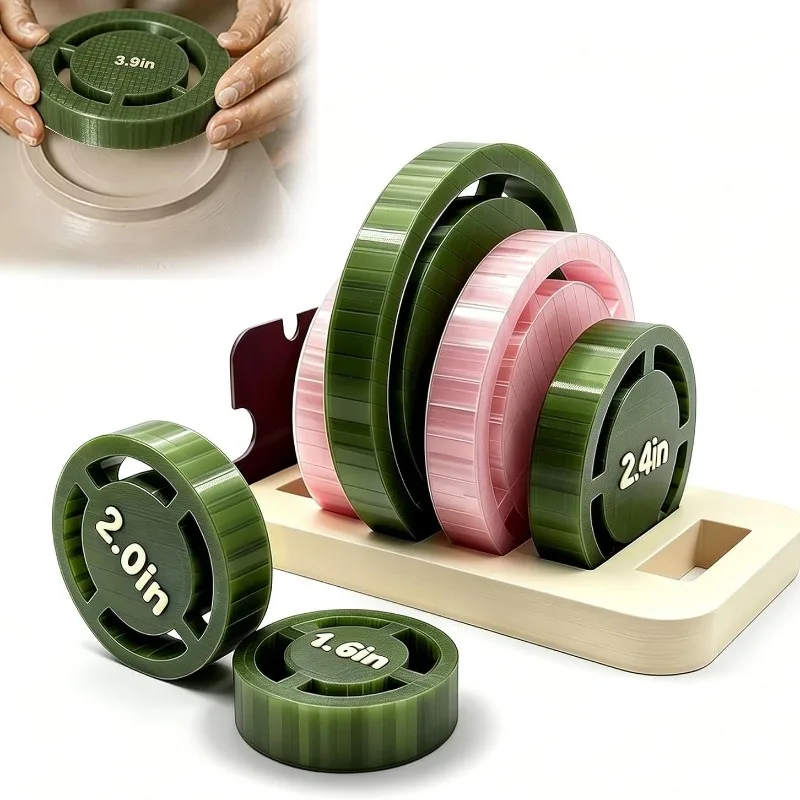 Ceramic Bottom Foot Ring Positioning Set Ceramic Bottom Ring Auxiliary Tool