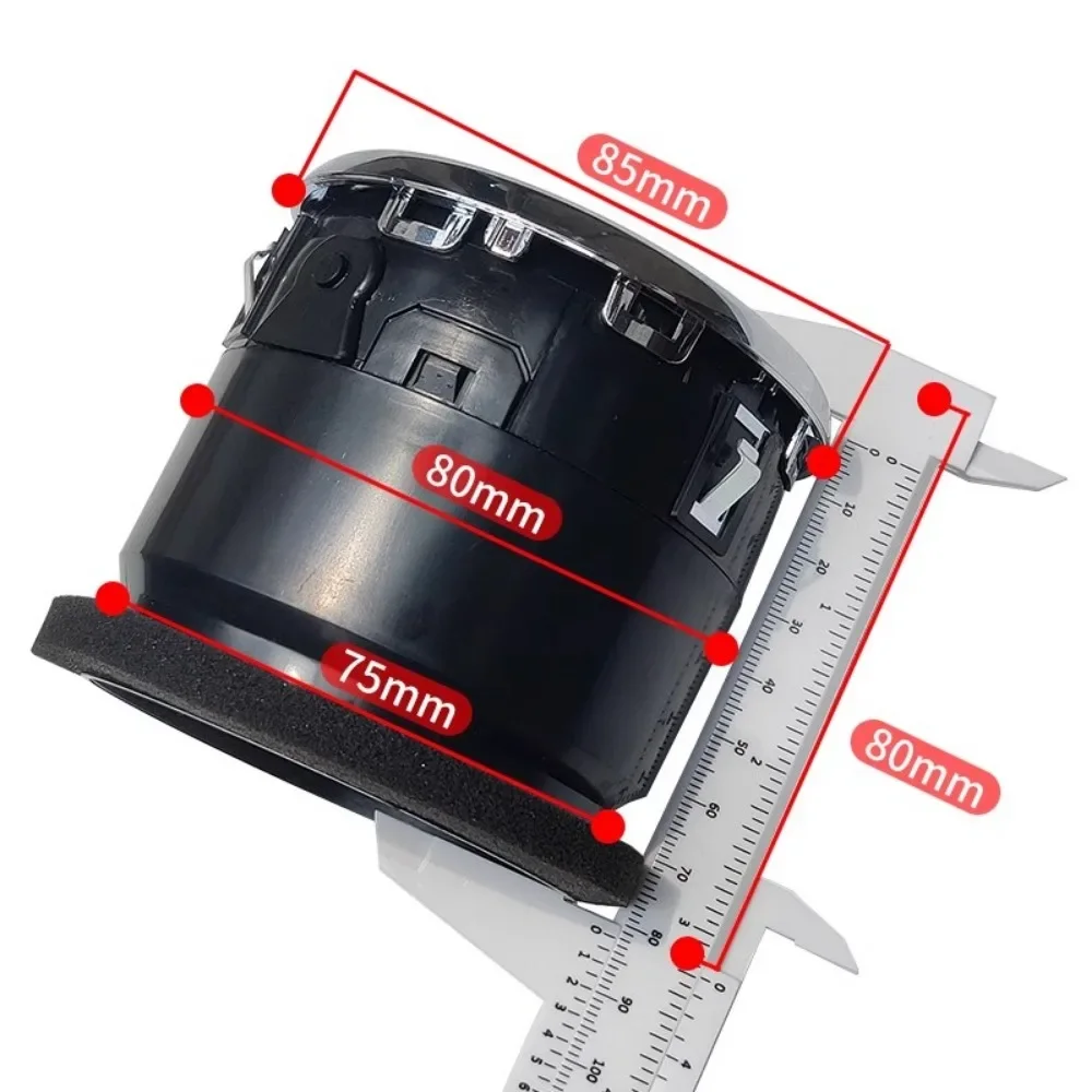 Uscita aria modificata con regolazione a 360 gradi, uscita aria pannello strumenti Jetta Jianghuai Ruifeng M3 BYD Mazda 6 sostituire le parti