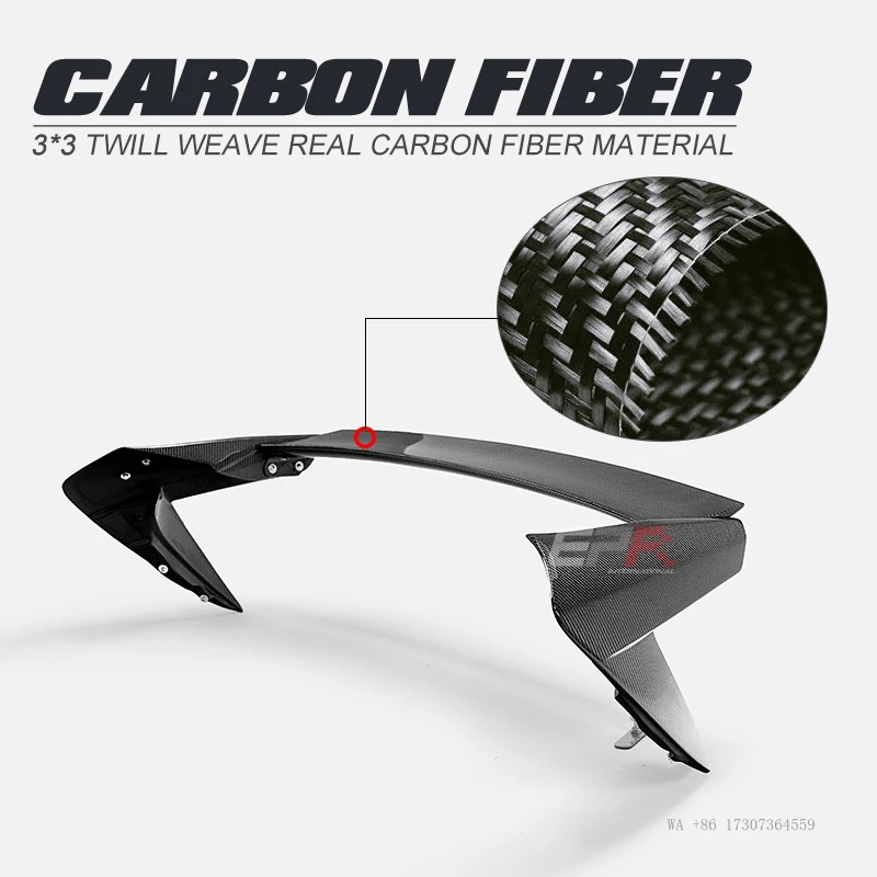 

For Toyota GR Corolla Carbon Fiber VAIRS Style Rear Spoiler Modification Parts