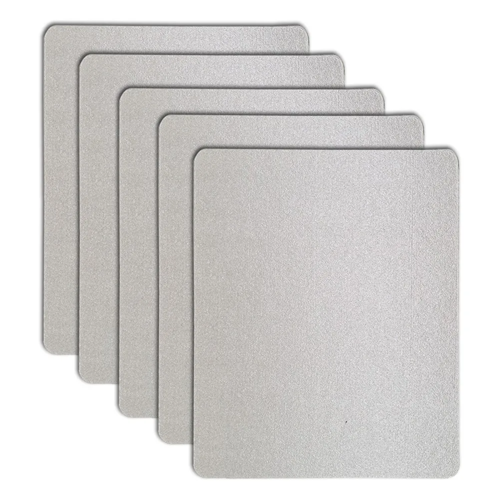 10 peças de placas de mica de 150 mm x 120 mm para fornos de micro-ondas Galanz, Midea, Panasonic, LG, etc., placas de mica de substituição, folhas de micro-ondas.