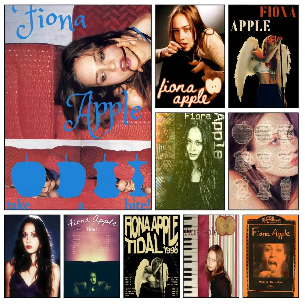 Fiona Apple Poster Waterproof HD Modern Peel And Stick Wall Decor Living Room Dorm Garage